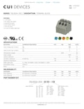 CUI DEVICES SERIES: TBL002A-350 │ DESCRIPTION: TERMINAL BLOCK-株式会社Same Sky Japanのカタログ