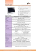 医療用の抗菌プラスチック筐体ファンレス21.5インチ液晶一体型Intel第7世代CPU版タッチパネルPC『WMP-22C』-Wincomm Japan Co., Ltd.のカタログ
