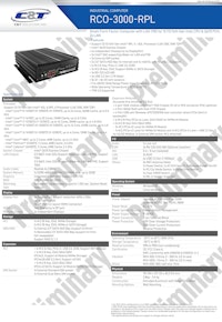 第14世代 Intel RPL S/ ADL プロセッサ搭載 産業用組込みPC C&T RCO-3000-RPL 製品カタログ 【サンテックス株式会社のカタログ】