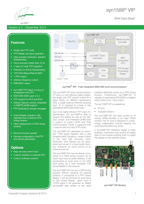 syn1588 VIP (アスコット株式会社) のカタログ