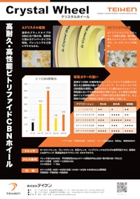 最新ビトCBNホイール　「A/Gクリスタルホイール」 【株式会社テイケンのカタログ】