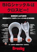 クロスビー ワイドボディシャックル NEW G-2160-中村工業株式会社のカタログ