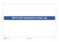 NFC/UHFデュアル データロガー付温度センサータグ 【株式会社Uni Tagのカタログ】