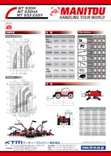 テレハンドラー【MT933EASY】のカタログ