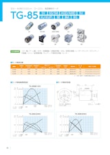DCモーター　TG-85 SG/SMのカタログ