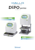 インクジェットプリンター『DiPOシリーズ』速乾・食品期限印字-Shinmori Solutions Co., Ltd.のカタログ