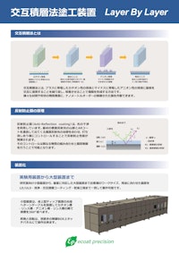 交互積層法（ウエットプロセス） 【株式会社エコートプレシジョンのカタログ】