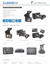 液晶ディスプレイ NEWAY CL350H/CL350S 製品カタログのカタログ