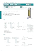 ベローズニードルバルブ付フローメータ　MODEL RK1500 SERIES-コフロック株式会社のカタログ