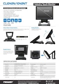 10.4インチ液晶ディスプレイ NEWAY CL1042N-SUNTEXのカタログ