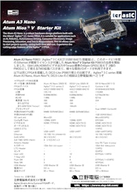 Atum Nios V Starter Kit P0803 【立野電脳株式会社のカタログ】