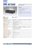 NVIDIA JETSON搭載べアボーンPC EPC-R7300-Advantechのカタログ
