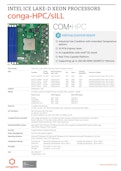 conga-HPC/sILL：COM-HPC Server Size D（インテル Xeon D-1700/1800）データシート-congatec Japan K.K.のカタログ