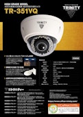 400万画素屋外用赤外線カメラ「TR-351VQ」-株式会社トリニティーのカタログ