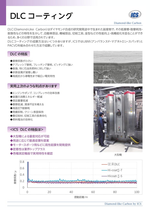 DLCコーティング (株式会社アイ・シイ・エス) のカタログ