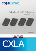 医療規格＆ITE規格対応ACアダプタ『CXLAシリーズ』-COSEL CO., LTDのカタログ