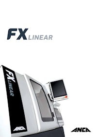 FX Linear 【ANCA Machine Tools Japan株式会社のカタログ】