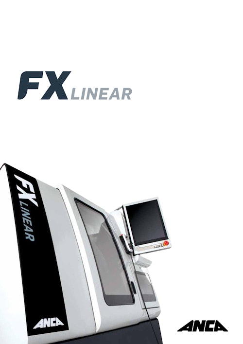 FX Linear (ANCA Machine Tools Japan株式会社) のカタログ