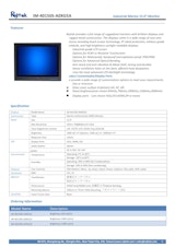 15インチ高輝度マリンモニター Rejitek IM-40150S-A0XG5A 製品カタログのカタログ