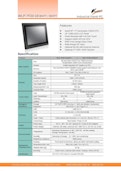 19型第7世代Core-i5-7200U-2.5GHz CPU搭載の高性能ファンレス・タッチパネルPC『WLP-7F20-19』-Wincomm Japan Co., Ltd.のカタログ