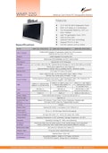 医療用の抗菌プラスチック筐体ファンレス21.5型フルHD版Intel第7世代Core-i搭載タッチパネルPC『WMP-22G』-Wincomm Japan Co., Ltd.のカタログ