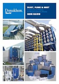 産業用集塵機とフィルターの製品情報 【日本ドナルドソン株式会社のカタログ】