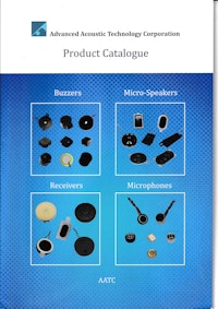AATC (台湾)　ブザー、スピーカー、マイク、レシーバー　カタログ 【二松電気株式会社のカタログ】