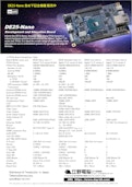 DE25-Nano Terasic社のAltera Agilex5 SoC FPGAボード-Tateno Denkiのカタログ