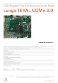 COM Express Type 6 評価ボード: conga-TEVAL/COMe 3.0-congatec Japan K.K.のカタログ
