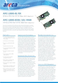 ARC-1886シリーズRAIDカード 【株式会社聖仁商事のカタログ】