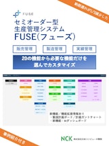 株式会社日本コンピュータ開発の生産管理システムのカタログ