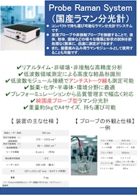 CBZ 加熱結晶転移カタログ（2025年版・Probe Raman） 【株式会社テックアナリシスのカタログ】