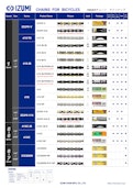 自転車用チェーン-IZUMI CHAIN MFG.CO.,LTD.のカタログ