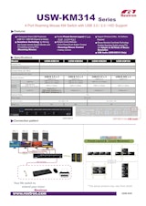 4ポート USB2.0 KMスイッチ USW-KM204のカタログ