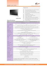 医療用抗菌アルミ筐体24型-第12世代ファンレス・タッチパネルPC電源内蔵版『WMP-24T-PIS』のカタログ