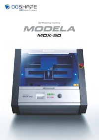 MODELA MDX-50 【ローランド ディー.ジー.株式会社のカタログ】