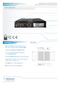 【AdiCS8147】AI Edge Computer with LGA 1700 for Intel 12th/13th/14th Gen CPU & Q670E PCH-Advanetのカタログ