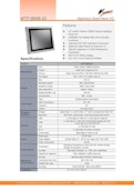 Celeron版10型-IP66防塵防水パネルPC『WTP-8B66-10』-Wincomm Japan Co., Ltd.のカタログ