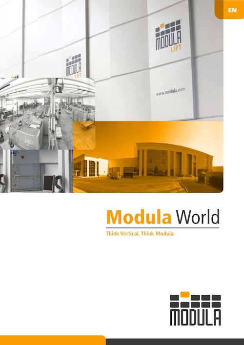 Modula会社案内と製品総合カタログ (Modula Automation Equipment Co., Ltd) のカタログ
