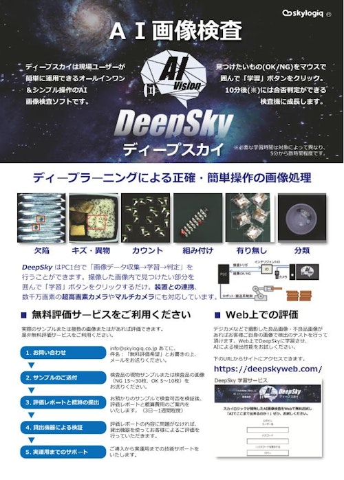 DeepSky (株式会社スカイロジック) のカタログ