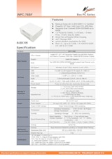 医療規格認証の医療AI向けBOX型PC『WPC-76BF』-NVIDIA-Blackwellビデオカード搭載可のカタログ