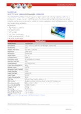 10.1インチ産業用高輝度液晶ディスプレイ LITEMAX ULO1015-M 製品カタログのカタログ