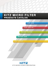 KITA MICRO FILTER PRODUCTS CATALOGのカタログ