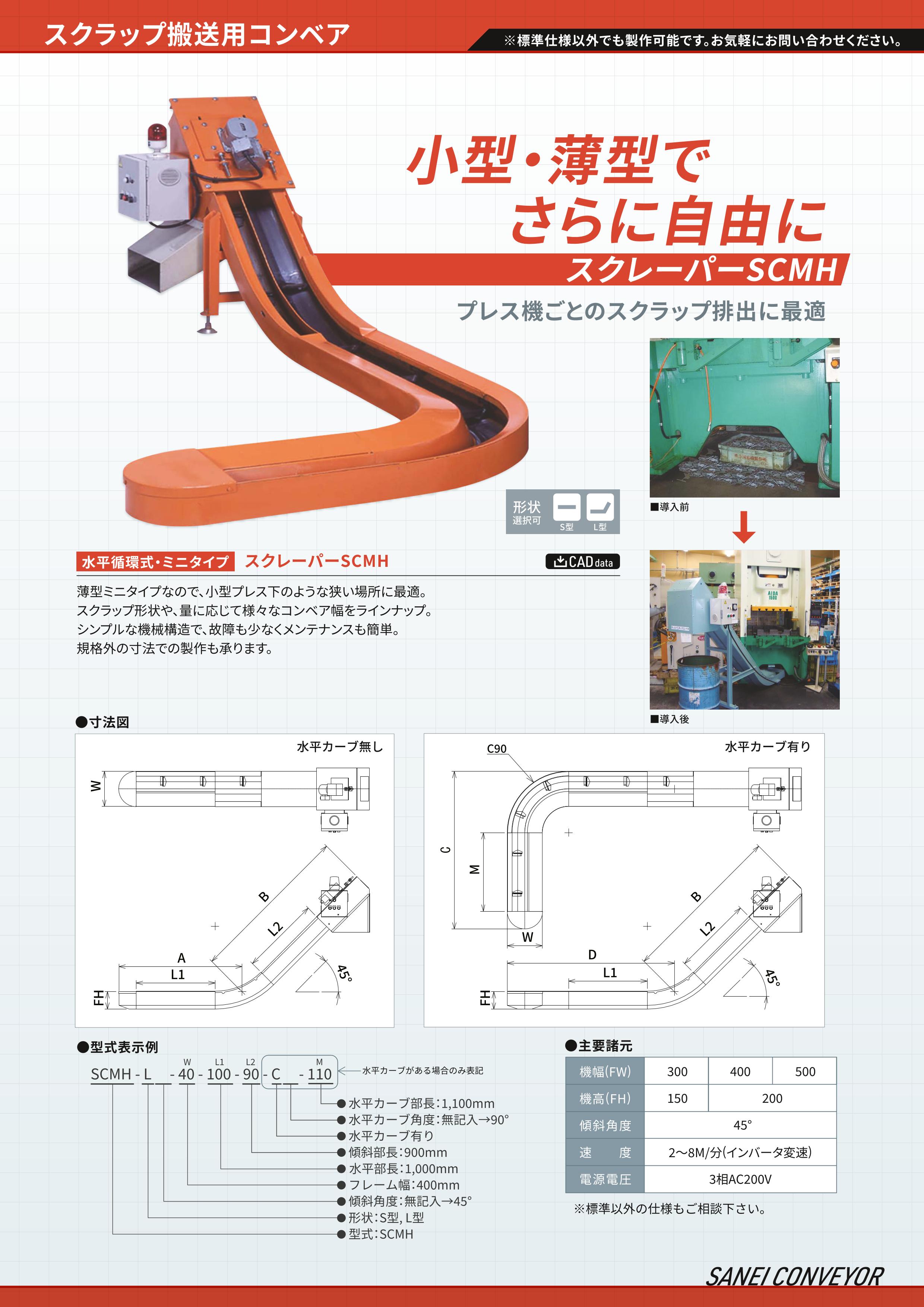 TCM-3000シリーズの搬送コンベアベルト