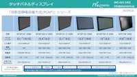 タッチパネルディスプレイ　投影型静電容量方式（PCAP）シリーズ 【株式会社プラズモニックジャパンのカタログ】