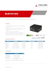 NVIDIA Jetson AGX Orin 搭載 エッジAI向けPC ADLINK  DLAP-411-Orinのカタログ