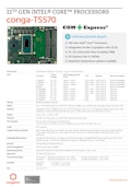 COM Express Basic Type 6: conga-TS570-congatec Japan K.K.のカタログ