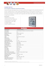 42インチE Inkモノクロ電子ペーパーディスプレイ LITEMAX ELD4202-EGR-A11のカタログ