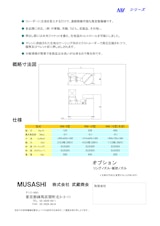 真空製麺機　NM型のカタログ