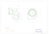 Blower-series　IKB-61-3 【共栄通信工業株式会社のカタログ】